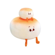 Cute little steamed bun food dolls
