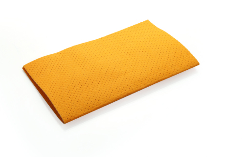 Gele naald punch handdoeken