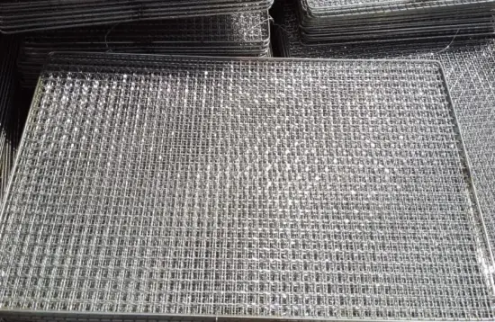 square Hole crimped wire mining screen