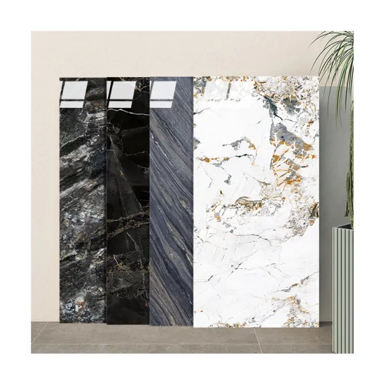 900x1800mm Luxury Hotel Living Room Wall TV Background Design: Glossy Porcelain Ceramic Tiles