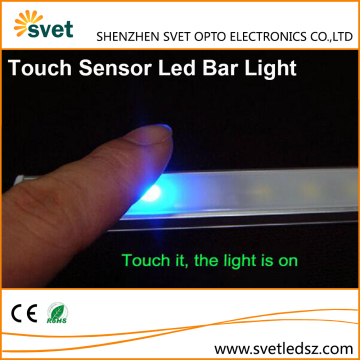 Under Cabinet Wardrobe Touch Sensor Surface Mounted Led Strip Light Bar Light 3528 SMD 24 Volt CRI RA 80
