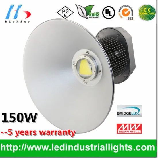 150w Ul Meanwell Driver Led High Bay Light With 120degree Lampshade 13500lm
