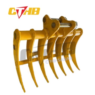 High Performance Mini Excavator Rake