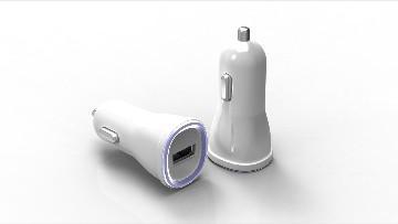 Light weight, smart and convenient to use Car chargers with 5V/2.1A