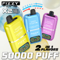 Double Flavor Fizzy Twins 50000 Puffs Wholesale vape
