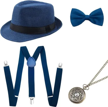 Men Gatsby brace Accessories Set