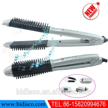 best quality digital lcd display rotating electric hair rolling styling brush