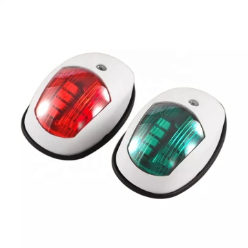 Marine Navigation Lights: LED Running Lights for Boats and Trailers (Red/Green)