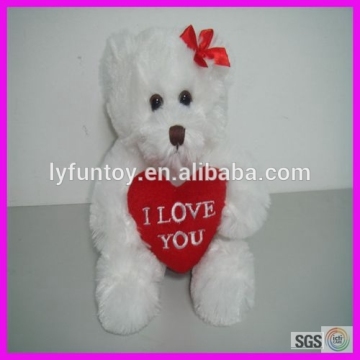 plush teddy bear for Valentine's day