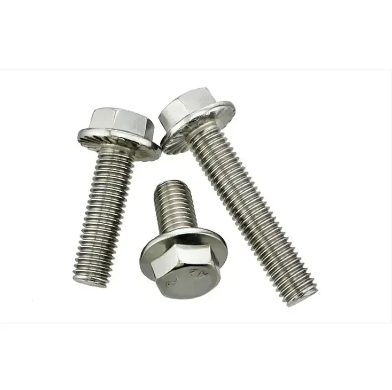 High Quality Stainless Steel Hexagon Flange Bolts M3-M30
