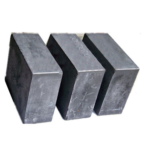 Isostatic graphite for industrial copper