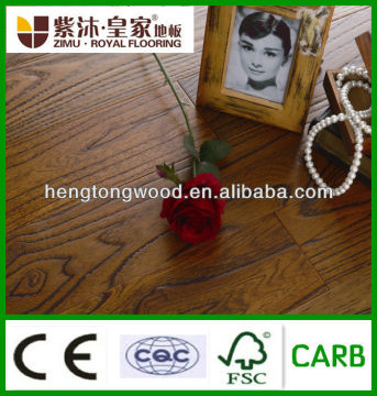 2013 chiense locust brushed engineered wood Flooring, engineered wood flooring factory