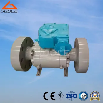 3 PCS Reduced Bore Forged Trunnion Ball Valve GAQ347F