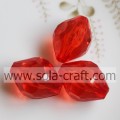 DIY Jewelry Acrylic Bicone Faceted Necklace Beads