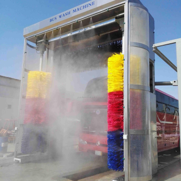 Machine de lavage de camion en acier inoxydable W600 et systèmes de lavage de bus automatique