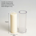 High quality Fluted candle Moud Spiral candle mold