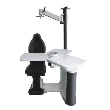 CT-450S China Combined Table Optometry Ophthalmic Refractor Chair Unit with Y Type Rotating Top Table
