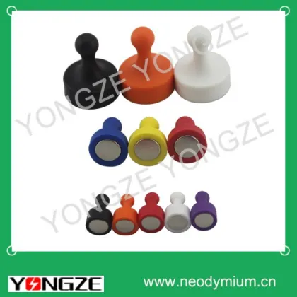colorful magnetic plastic nail