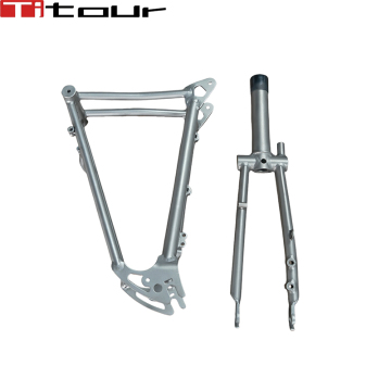 High-Performance Titanium Fork for 16" Brompton