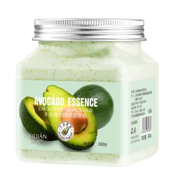 Natural Fruit Smooth Skin Sea Salt Exfoliating Scrub