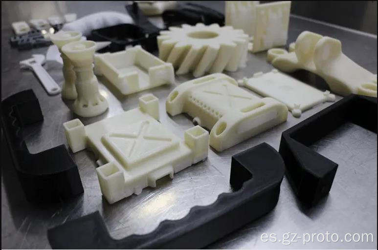 Partes de repuesto de plástico 3D de plástico ABS