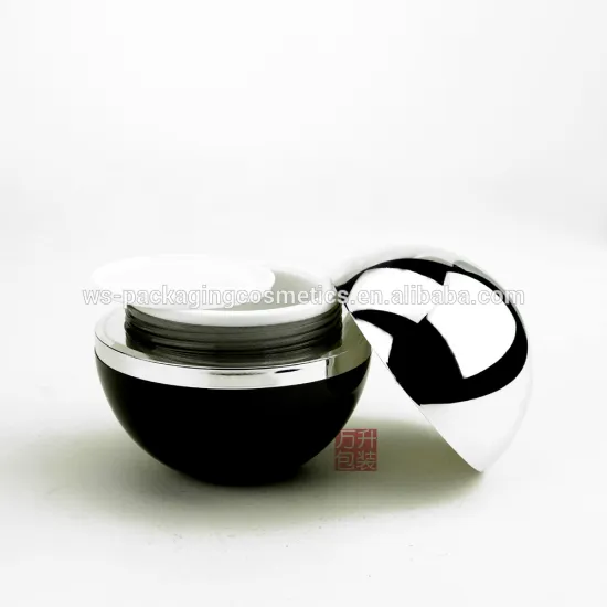 Skin Care Acrylic Packaging Ball Makeup Container