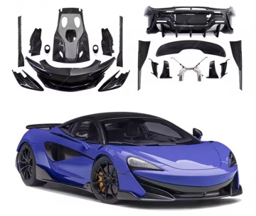 Carbon Fiber Body Kit for McLaren 570S 540C 600LT - Front Lip, Side Skirts, Rear Trunk Spoiler