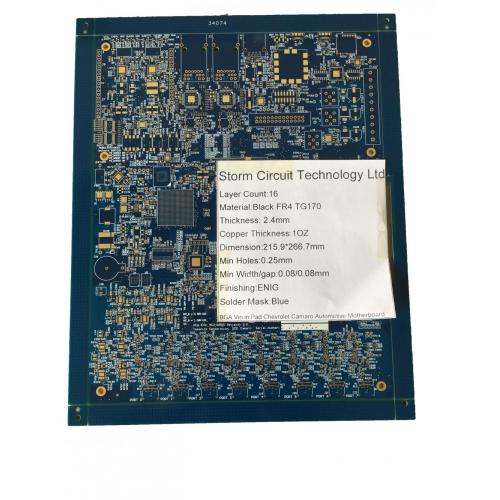 16 layer 2.4mm TG170 PCB