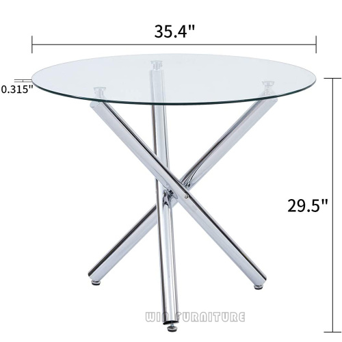 Moderner Couchtisch im schlichten Stil