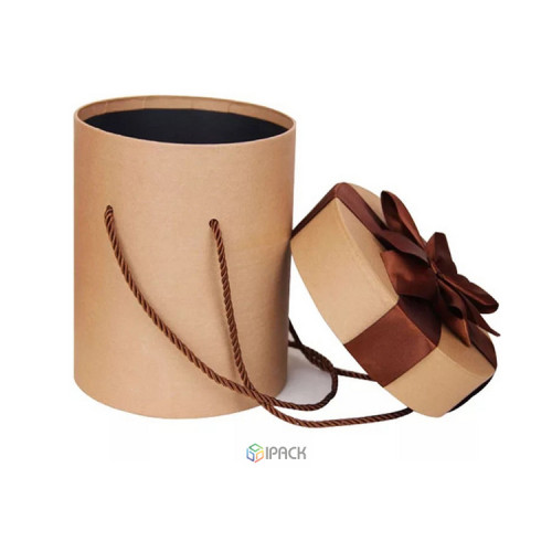 T-shirt Cardboard Cylinder Cardboard Paper Tube Gift Box