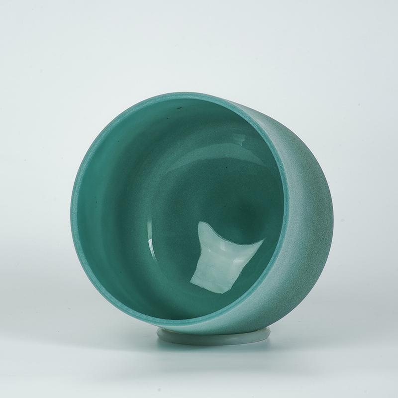 Green Fluorite Crystal Singing Bowl