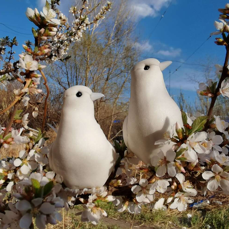 Guardia de pájaro decorativo