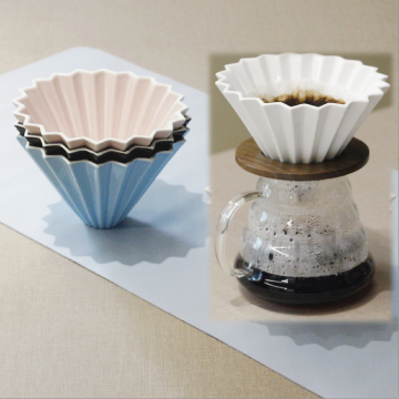 Ceramic Coffee Dripper - Custom Color Logo Gift for Daily Use