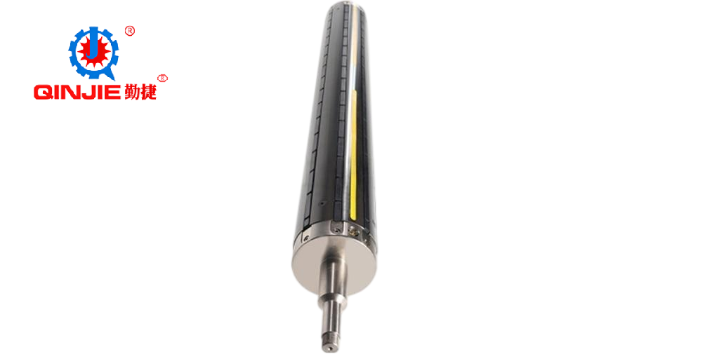 Eixo pneumático de haste passante de alumínio de 6 polegadas