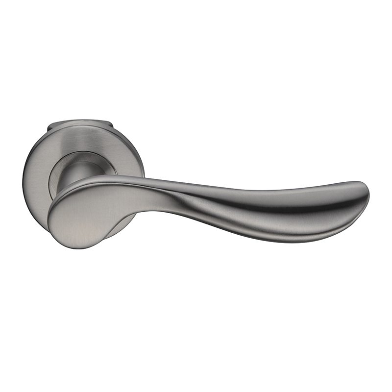 Curved Line Stainless Steel Solid Door Handles