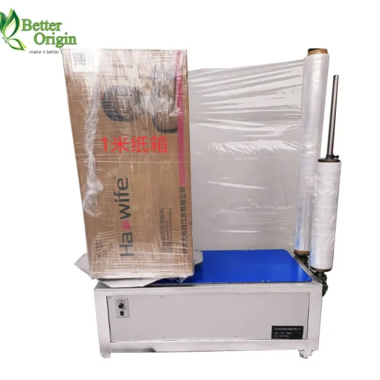 Energy Saving Stretch Film Machine for Small Box Wrapping