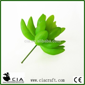 Bloom Echeveria Succulent Artificial Grass for Wedding Bouquet