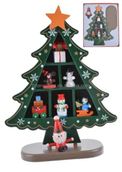 Handmade mini Christmas tree DIY crafts Kids gifts