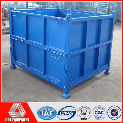 china supplier collapsible metal crown storage boxes