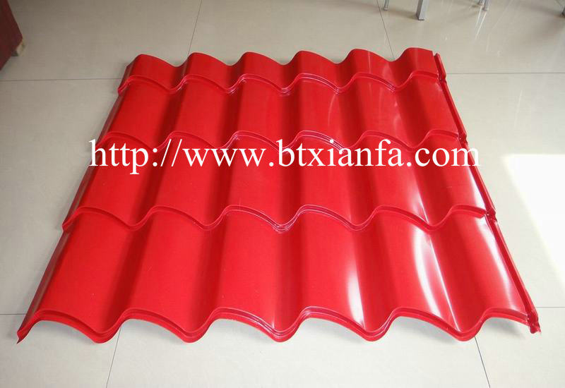 arc steel sheet roll forming machine