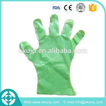 Disposable cpe gloves