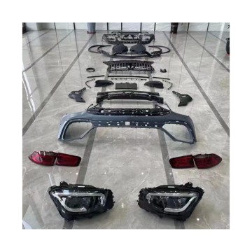 Mercedes-Benz GLC X253 2016-2019 Kit per il corpo posteriore anteriore con griglia e illuminazione