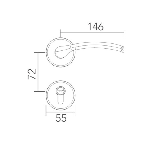 Медный сплит -замки тихой замок дизайн