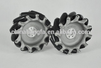 203.2mm Aluminum Omni robotic wheels