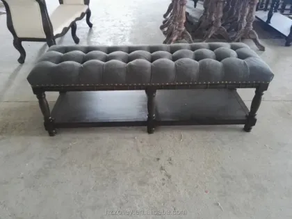 French Stylish Sex Positions: Louis Bench Covered with Fabric