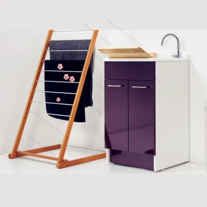 Washing Sink Bathroom Cabinet with legs under Cabinet with USB