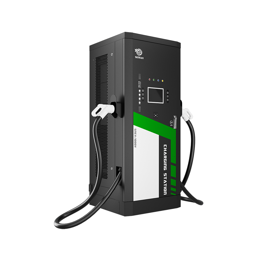 Dark gray DC 180kW fast charging station