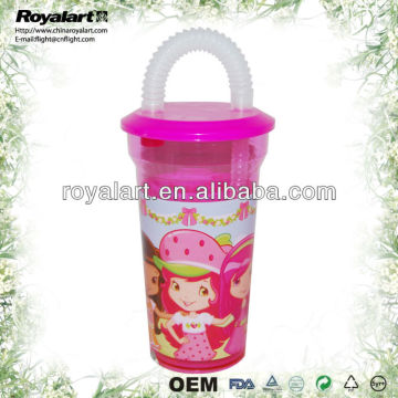 400ML kids straw cup