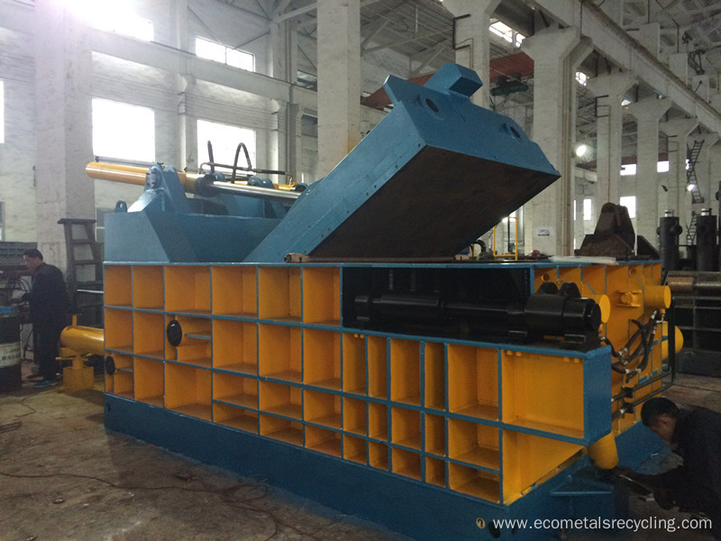 Scrap Metal Copper Aluminum Compressed Baling Machine