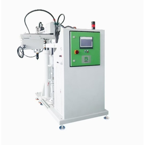 Liquid silicone rubber dosing unit for foaming